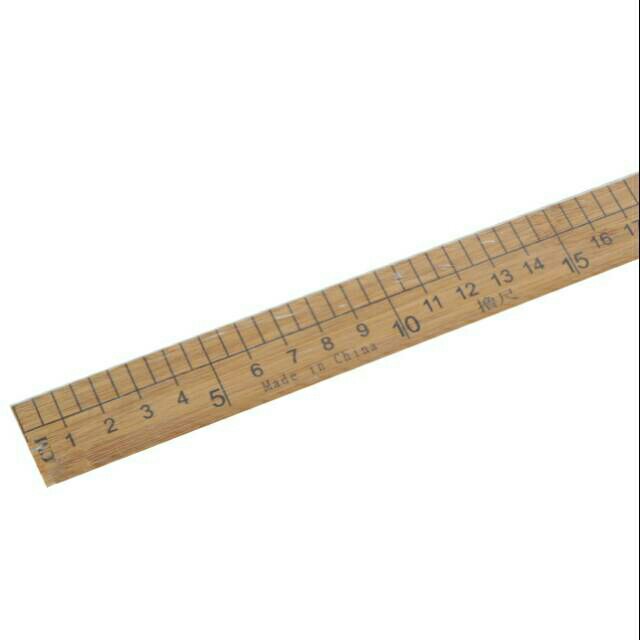 

Terlaris Penggaris Jahit - Penggaris Bahan - Penggaris Kayu 1 Meter