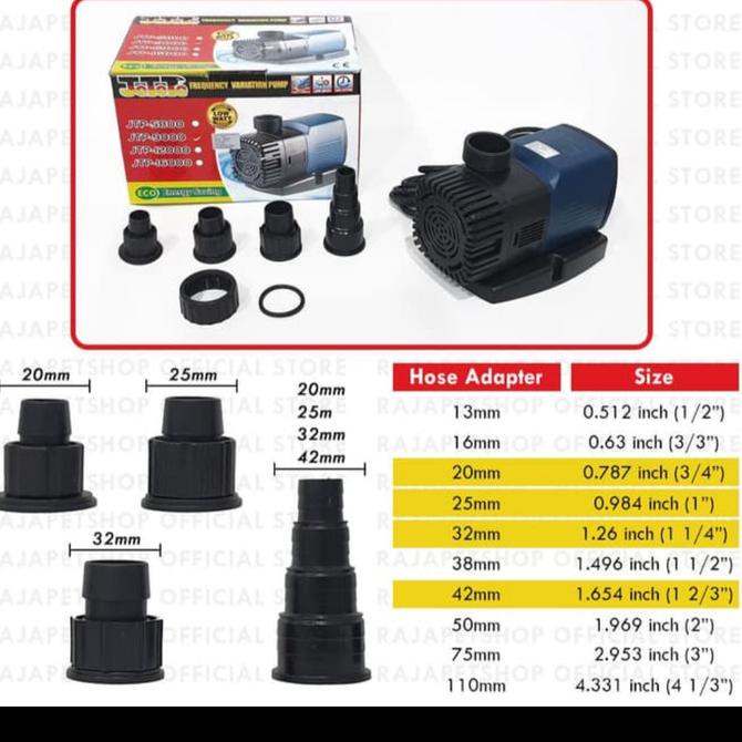 Pompa Celup Kolam Hemat Listrik Murah Jetete Jtp 12000 Sunsun Jtp12000