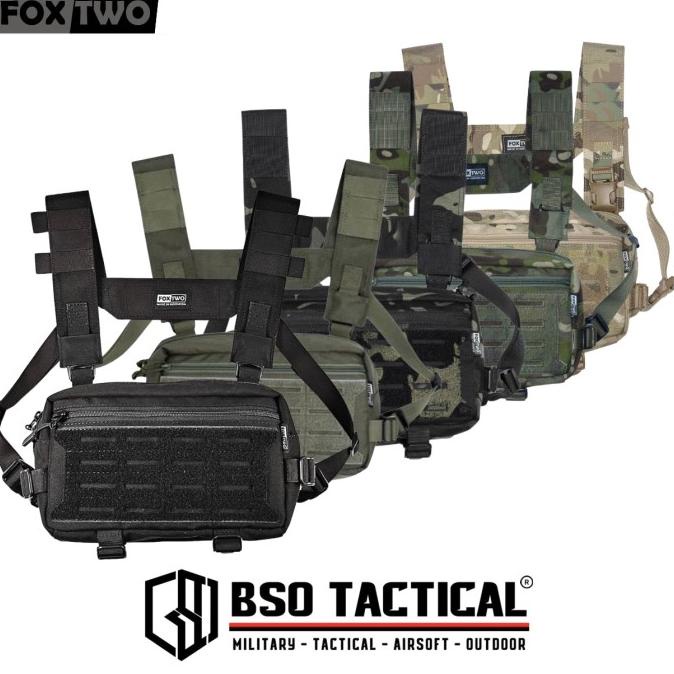 Tas Dada Multifungsi Foxtwo Quickness Tactical Chestbag EDC Bag ORI