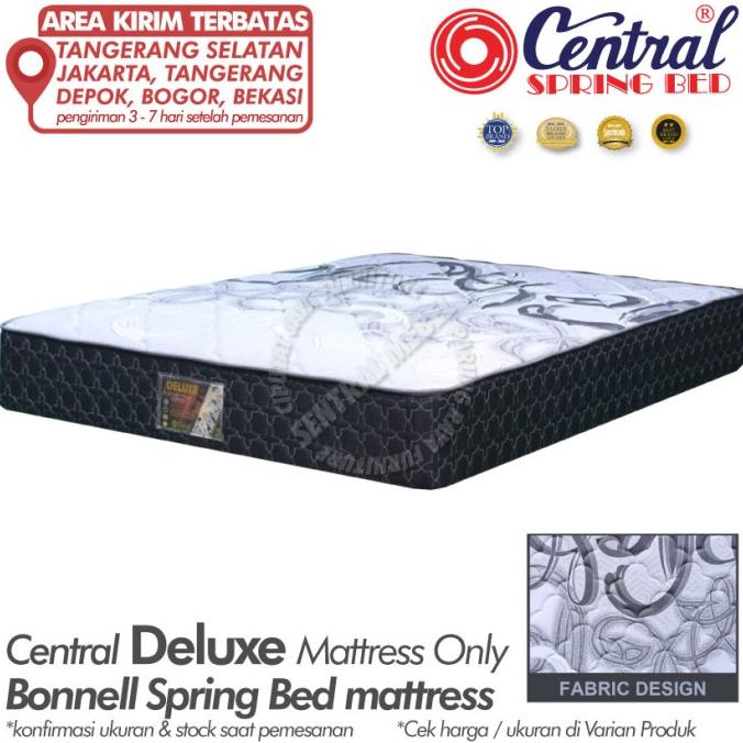 Central Deluxe - Spring Bed - 180 x 200 cm