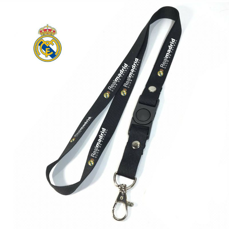 

Lanyard pods REAL MADRID tali lanyard FOOTBALL gantungan kunci name tag id card kartu nama / lanyard podss vapee gantungan / bisa cod lanyard best seller lanyard hitam lanyard murah / oring lengkap