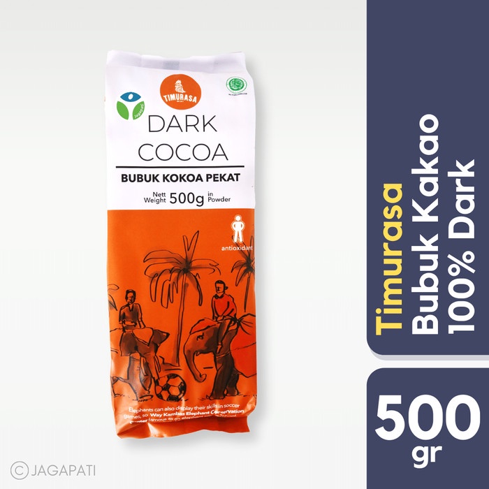 

Terlaris Timurasa - Dark Cocoa Powder 500Gr - Cokelat Bubuk - Kakao Organik