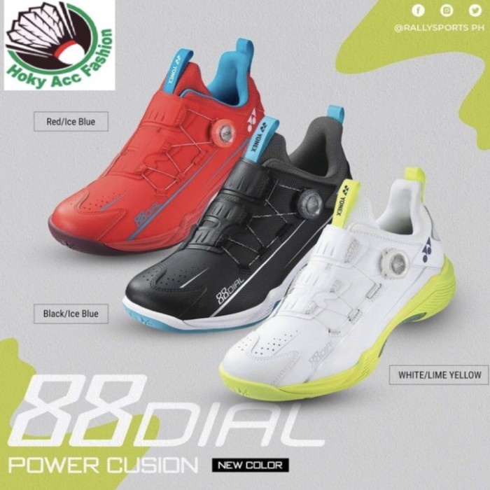 Terlaris Sepatu Badminton Yonex Power Cushion 88 Dial Original