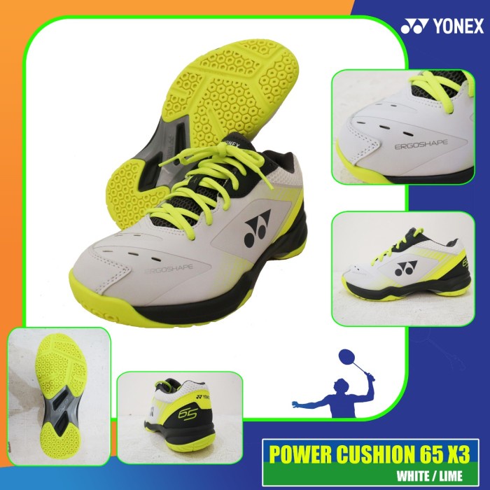 Terlaris Yonex Shb 65 X3 Sepatu Badminton Original