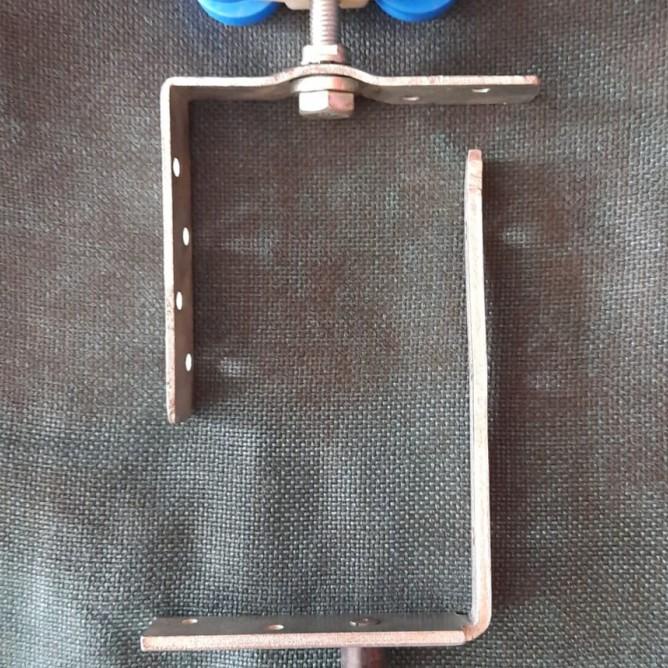 Rel Pintu Lipat Kayu Hd 3M 6 Daun Lengkap