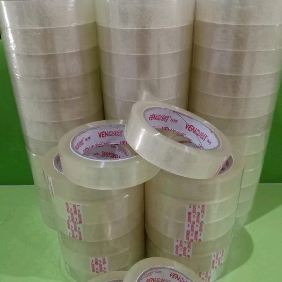 

Super Murah LAKBAN BENING / ISOLASI SEDANG 1 INCHX100 YARD (6 PCS)/ROLL