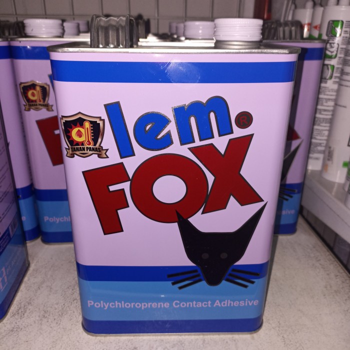 

Aurealiamall Lem Fox Kuning 2.5 Kg Kaleng Biru