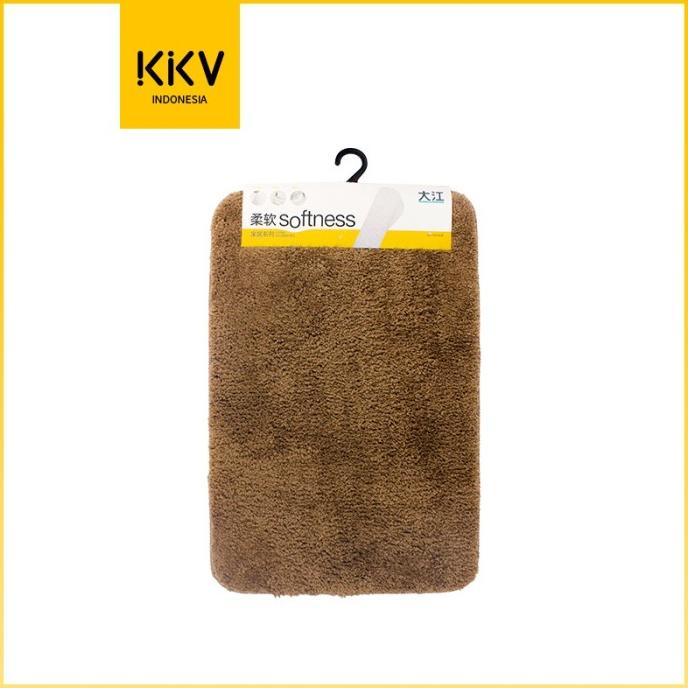 TERLARIS KKV Dajiang Room Mat Velvet Keset Kaki Bulu Lembut Tebal Premium