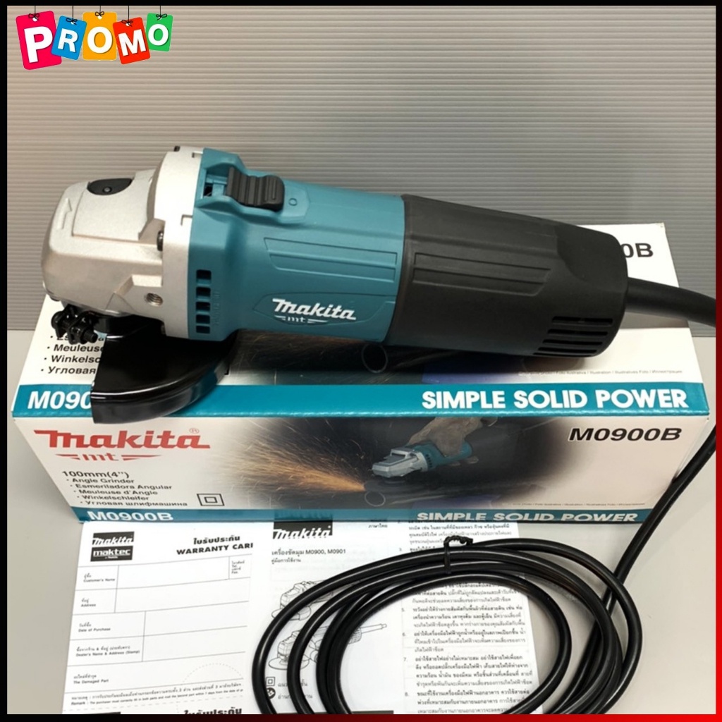 [CUCI GUDANG] MESIN GERINDA LISTRIK MAKITA M0900B ANGLE GRINDER HIJAU MURAH