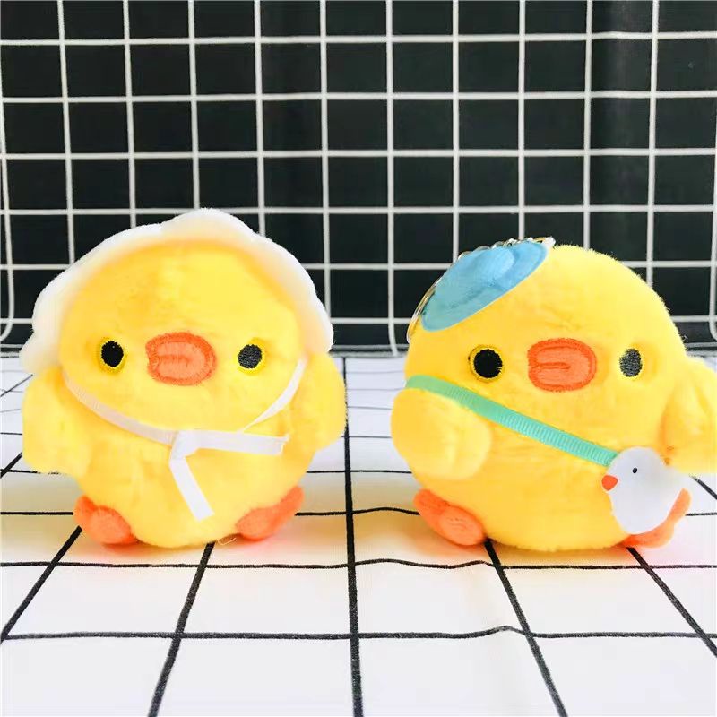 KEYCHAIN BONEKA GANTUNGAN TAS KUNCI BONEKA CUTE DUCK