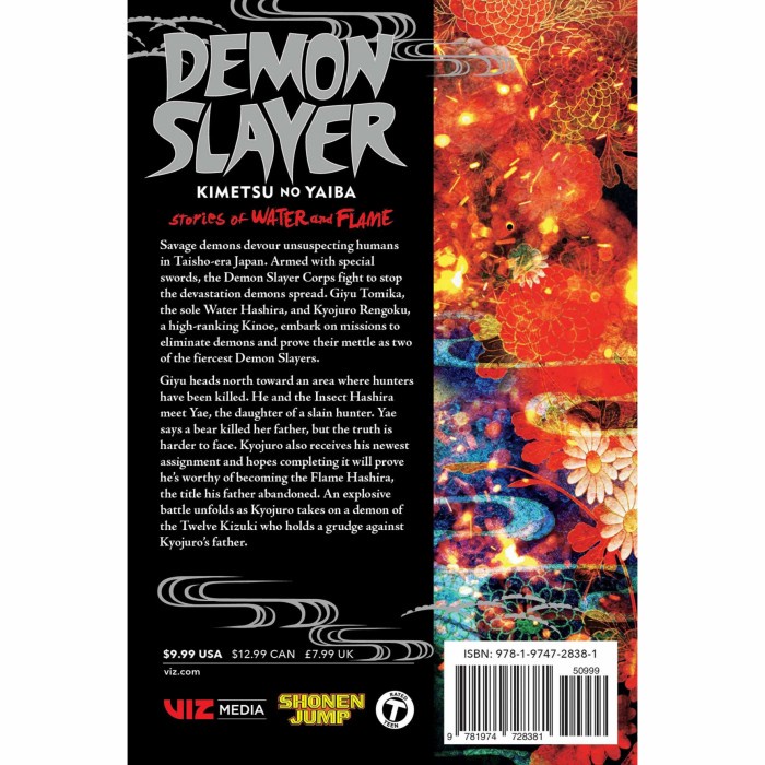 FLASH SALE DEMON SLAYER: STORIES OF WATER AND FLAME MANGA ENG VERSION TERMURAH