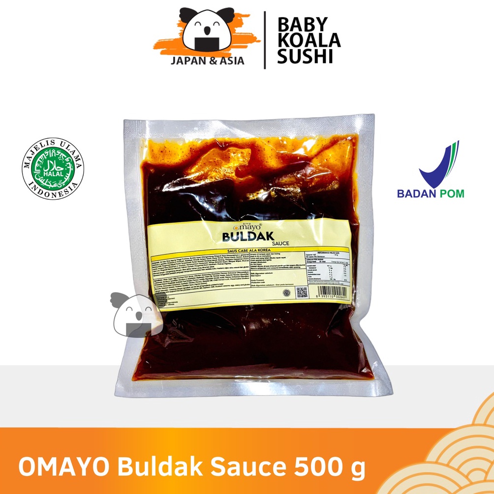 

Model Keren.. OMAYO Buldak Sauce 500 g Halal | Saus Ayam Ala Korea 0ED