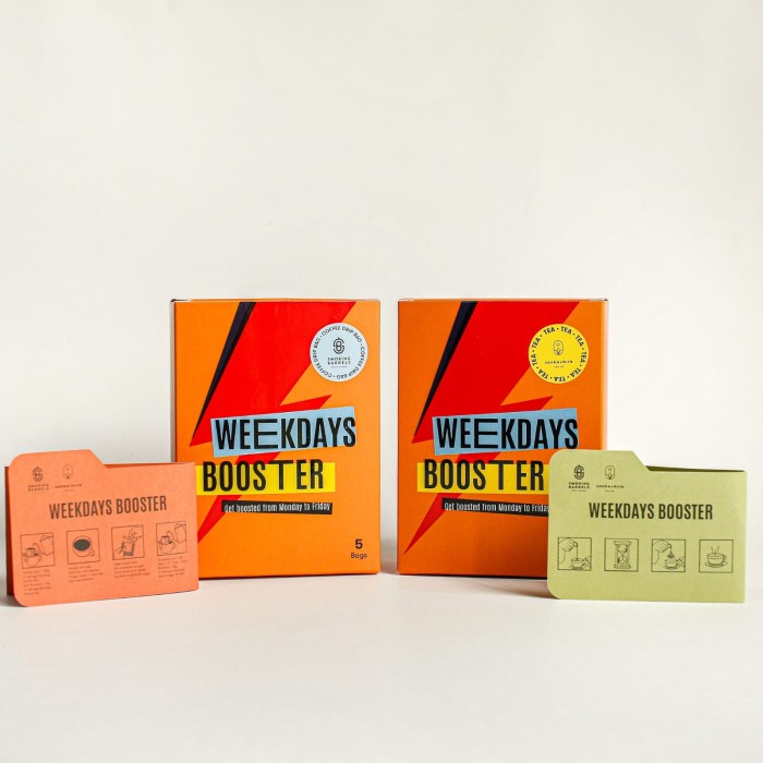 

Weekdays Booster (Set of 5) - Specialty Coffee Drip Bag & Tea Bag