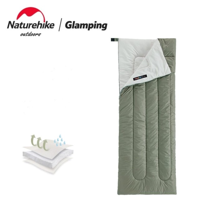 Terlaris Sleeping Bag Naturehike Nh19S015-D H150 Envelope Ultralight