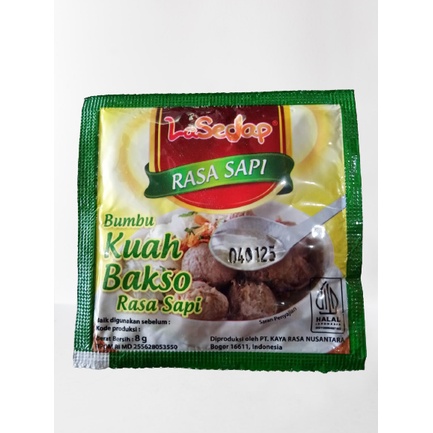 

LaSedap Kuah Bakso Rasa Sapi [8Gr]/1Pc