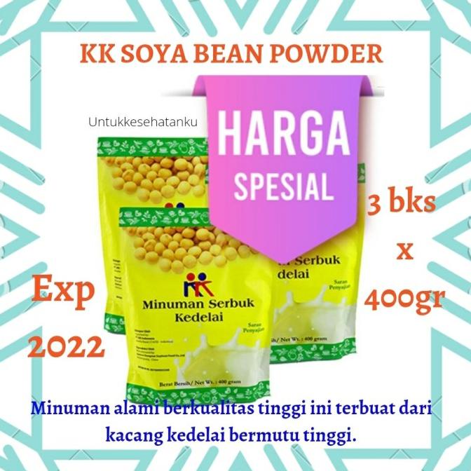

promo 3 minuman serbuk kedelai | soya Bean | susu kacang kedelai bubuk