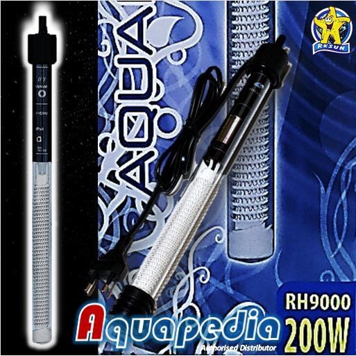 Resun RH-9000 200 Watt Aquarium Heater 200W ORIGINAL