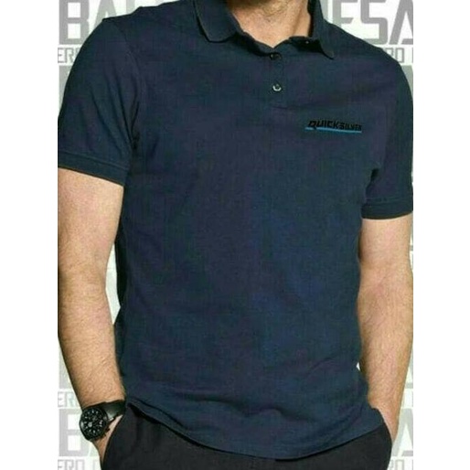 Polo Shirt/Kaos Kerah Pria Big Size Xxxl-Xxxxl Quicksilver Terbaru Worldfashion02