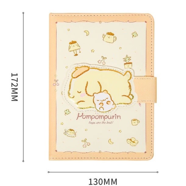 

Binder Kulit Sintetis Notebook Notes Buku Sanrio Pompompurin My Melody