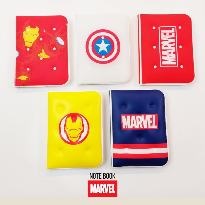 

Buku Tulis Unik Notebook Marvel Ironman Captain America