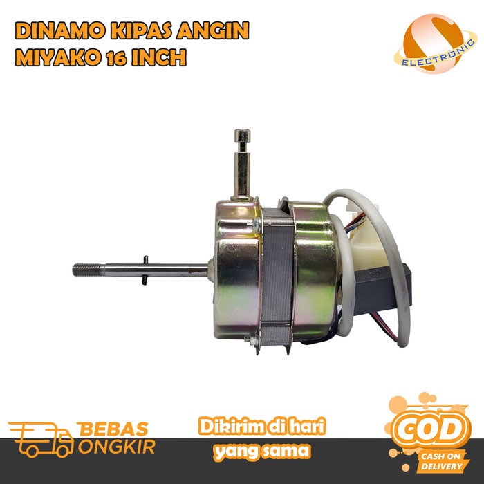 DINAMO KIPAS ANGIN MIYAKO 16 INCH MOTOR KIPAS ANGIN MIYAKO 16 INCI