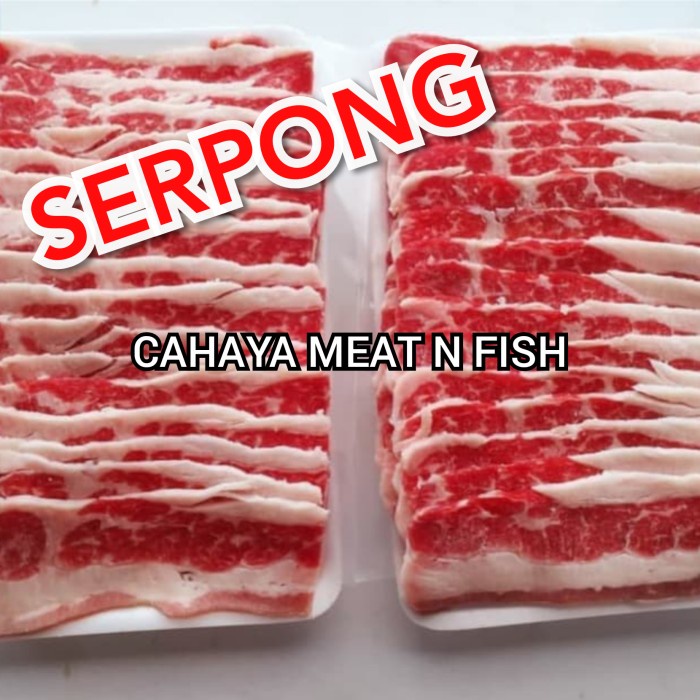 

US Beef Slice - Daging Sapi Slice Yoshinoya Yakiniku Shabu 1 kg