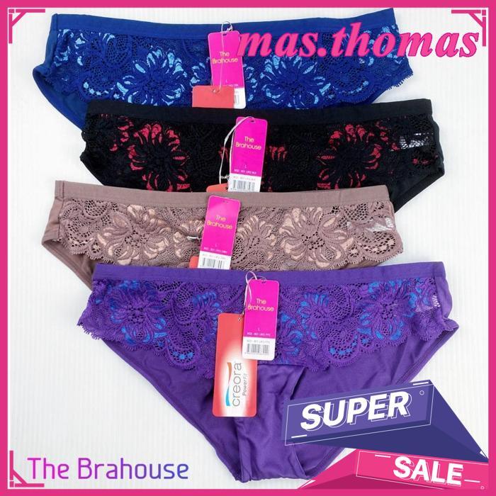 Celana Dalam Wanita The Brahouse 801 - Cd Motif Floral Cantik Best Deal