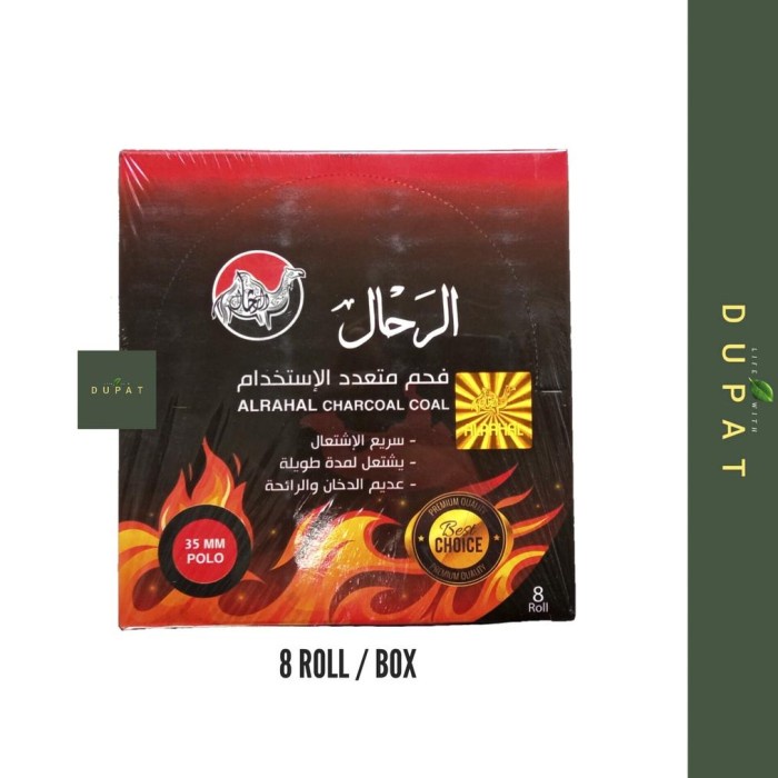 

Terlaris Arang Magic Al Rahal / Arrahal Charcoal Coal / Areng Dupa 1 Box