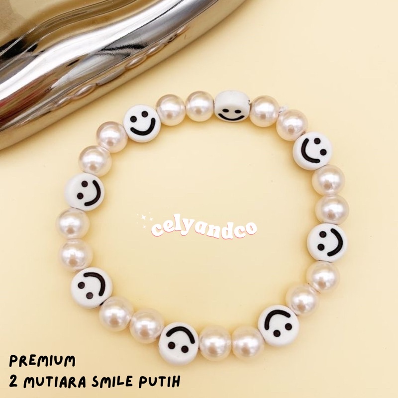 Gelang Mutiara Manik Smile (Premium)