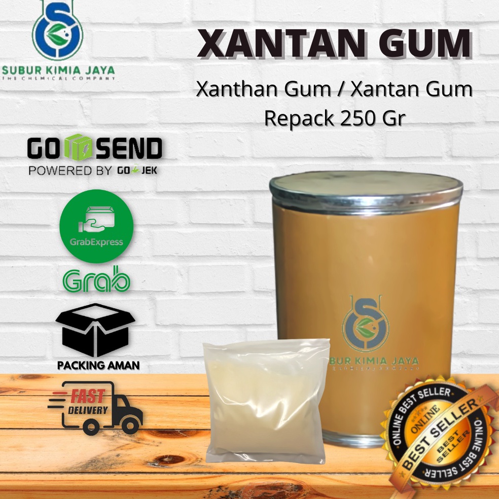 

Diskon Promo.. Xanthan Gum / Xantan gum / pengental ( food grade ) 250 gr KQI