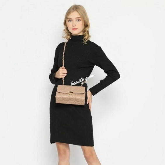 PROMO TAS WANITA SELEMPANG WILLOW BAG MOCCA BEAUTY GUM TERMURAH