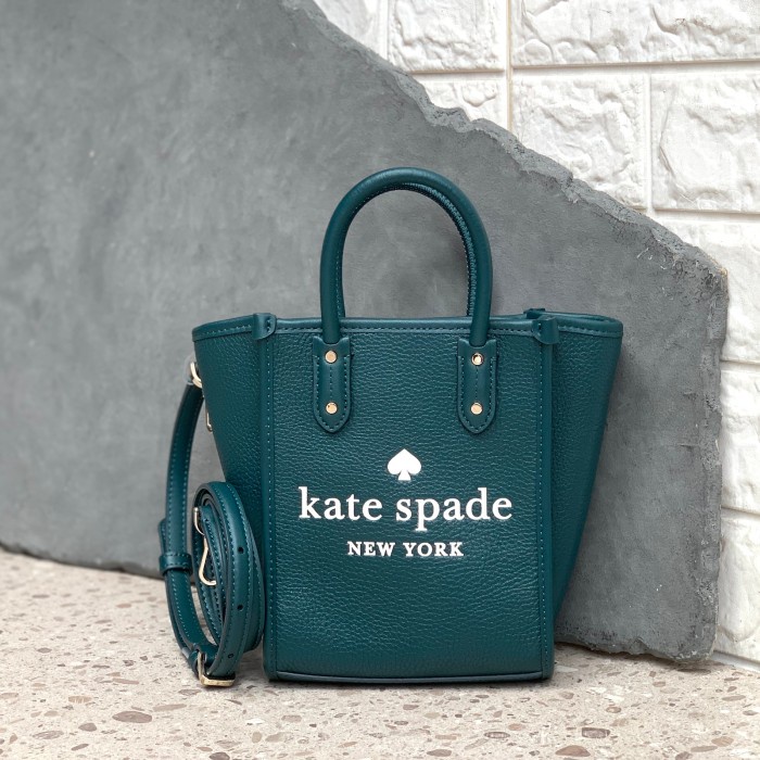 FLASH SALE TAS WANITA KATE SPADE KS ELLA MINI TOTE PEACOCK AU TERBARU