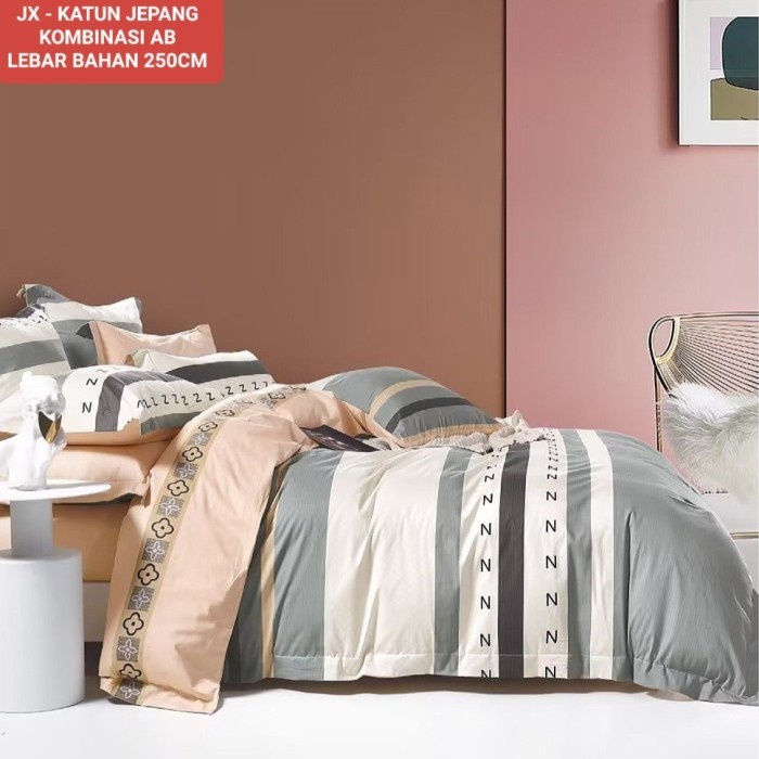 PROMO SPREI KATUN JEPANG ORIGINAL IMPORT 120X200X40CM TERLARIS