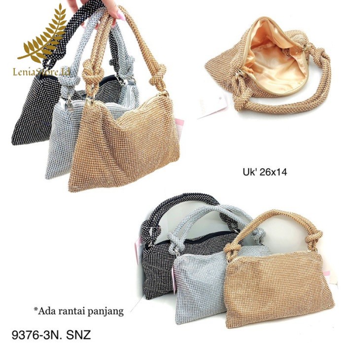 DISKON SPESIAL TAS PESTA CLUTCH WANITA GLITTER MEWAH DAN ELEGAN FULL MATA TERBARU TERBARU