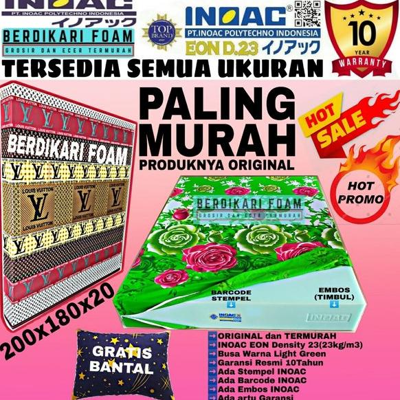 Kasur 200x180x20 busa INOAC