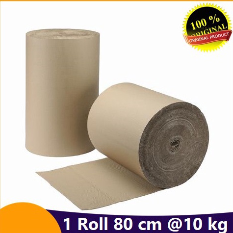 

Special Edition.. Kardus Lembaran Gulungan Corrugated Karton / Single Face Roll 80 Cm 62