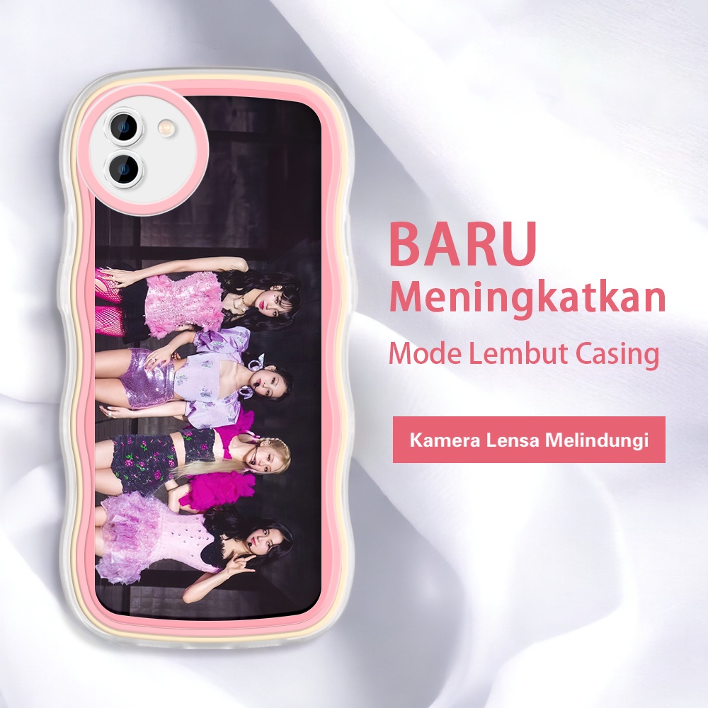 Samsung A12 M12 10 A04S A04 A03S A03 A03C A02 Fashion Blackpink Cool Kor Kesing case hp murah cassin