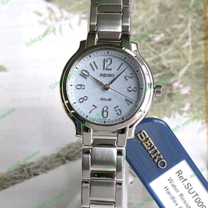 DISKON SPESIAL JAM TANGAN SEIKO ORIGINAL WANITA SUT009P1 SOLAR ORIGINAL 100% SEIKO TERBARU