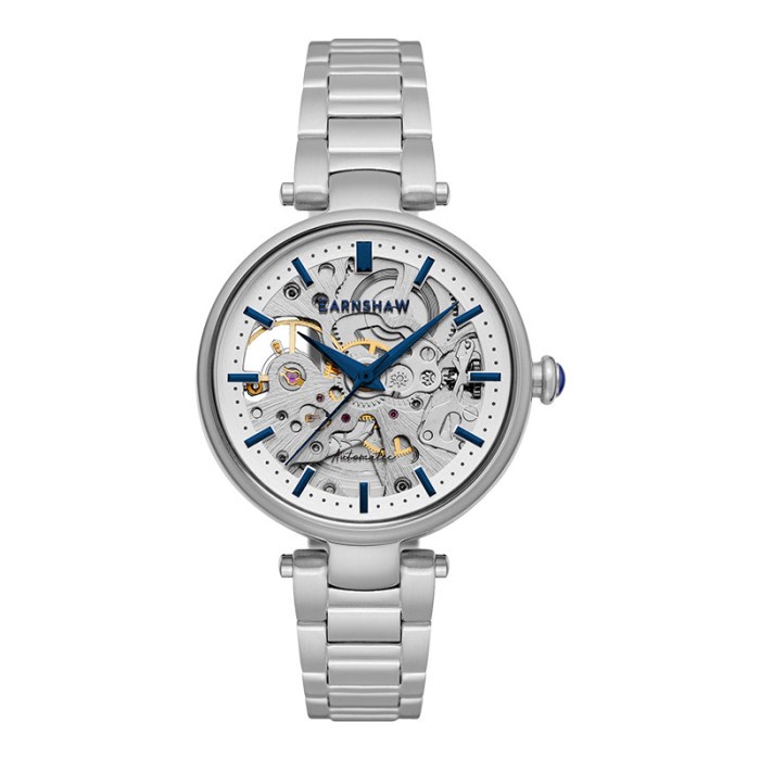 DISKON SPESIAL JAM TANGAN WANITA THOMAS EARNSHAW CHARLOTTE ES-8160-11 AUTOMATIC SKEL TERMURAH