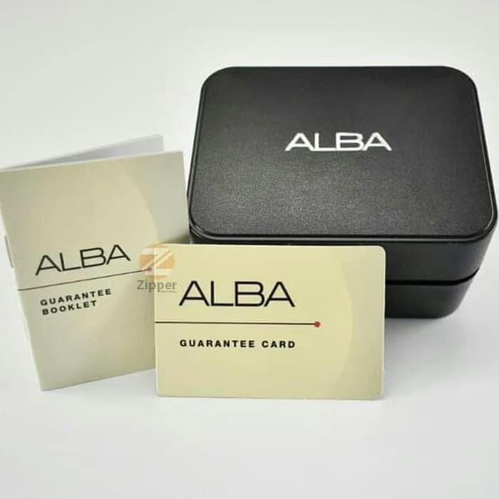MUST HAVE JAM TGN ALBA ORIGINAL 100% AH9025X1 SPORT RUBBER BLACK AH9025 GARANSI TERMURAH