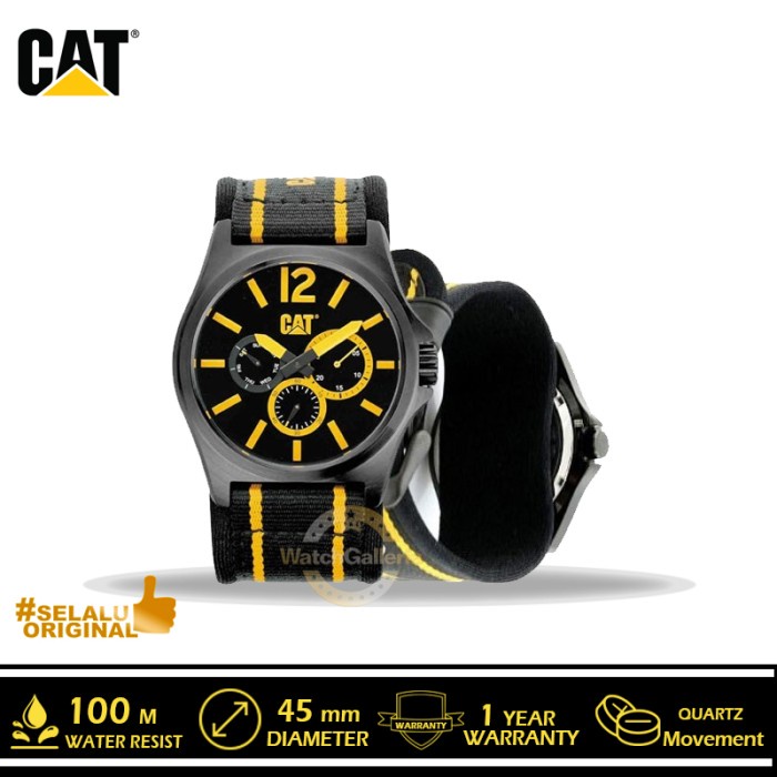 FLASH SALE JAM TANGAN PRIA CATERPILLAR CAT PK.169.61.137 ORIGINAL TERMURAH