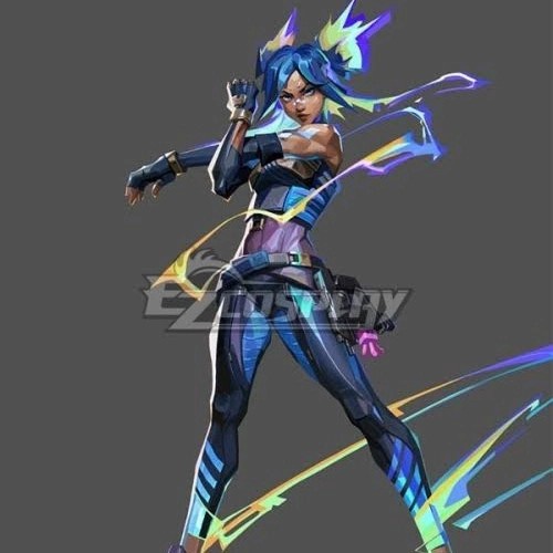 Terbaru Neon Valorant Costume Cosplay
