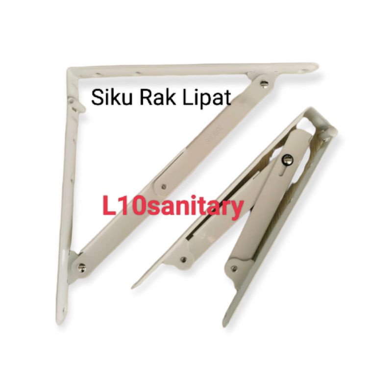 Siku Rak LIPAT SOLIGEN 40 x 40 / Siku Tembok LIPAT 40cm x 40cm SOLIGEN