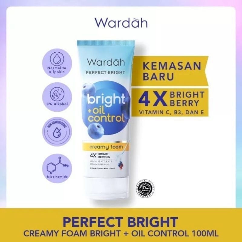 facial foam wardah