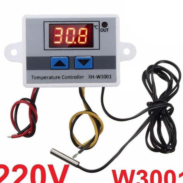 ➹→❆❂ Thermostat Digital Temperature XH-W3001 W3001 Termostat Suhu Seller