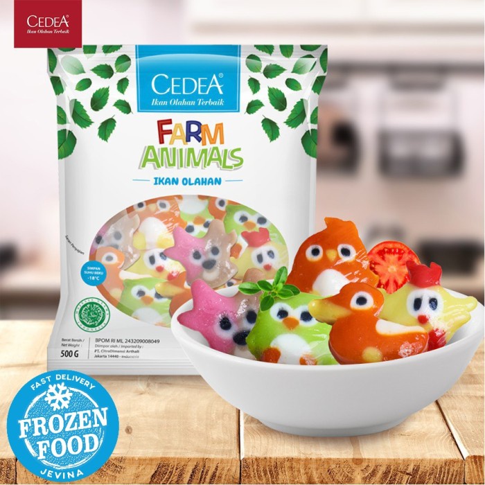

Cedea Farm Animals 200 g (Olahan Ikan) roc02