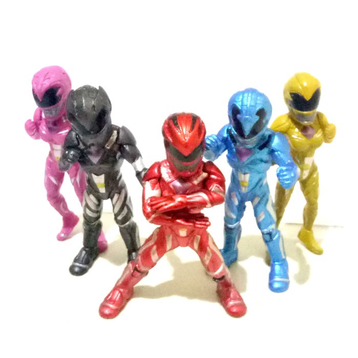 

figurin POWER RANGERS ISI 5 PCS qab03