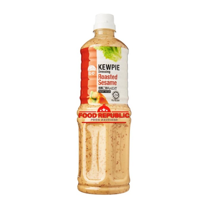 

Kewpie Salad Dressing Roasted Sesame 1 LTR HALAL Saus Wijen Saus Salad ghe02