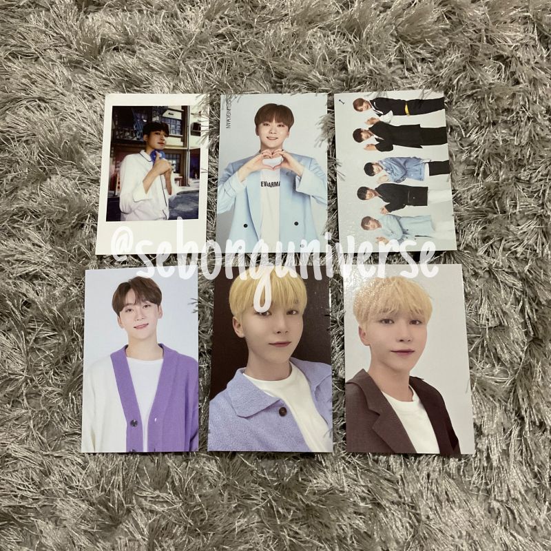 TC Trading Card Like Seventeen & Ideal Cut Korea & Caratland: Jeonghan/Wonwoo/Seungkwan/Vernon/Dino/