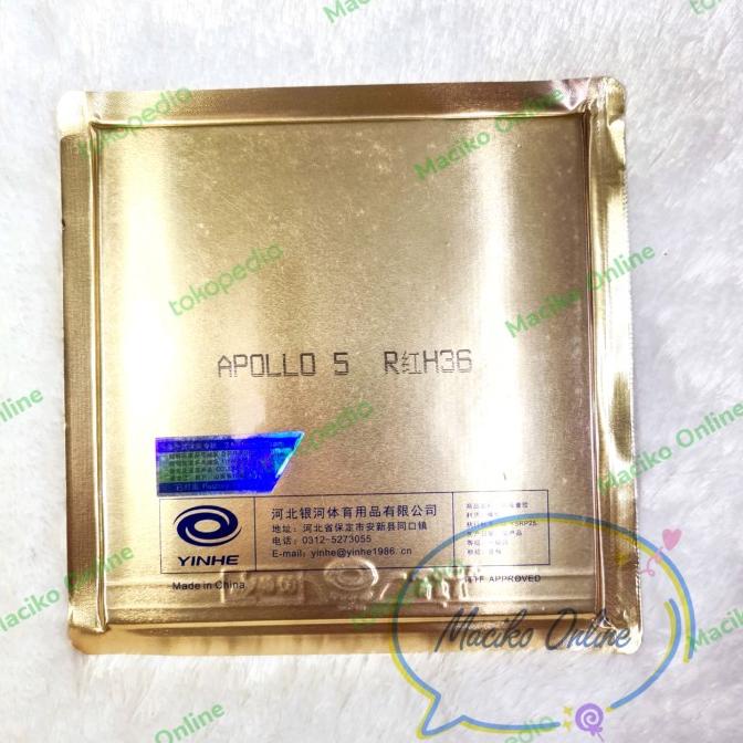 Yinhe Apollo 5 ~ Karet Bet Pingpong Tenis Meja Yinhe Apollo 5